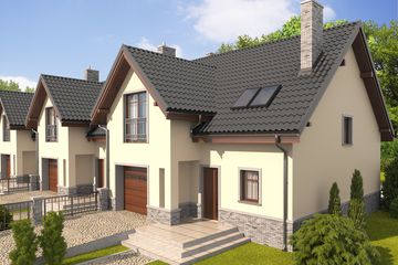  Projekt domu Simba G1 (WRC2001) - projekt domu parterowego z poddaszem - Zdjęcie 4