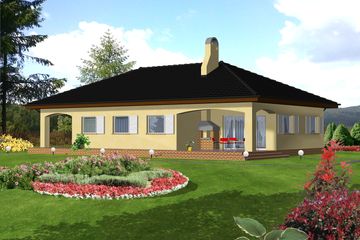  Projekt domu MD-147 (WRE1012) - projekt domu parterowego - Zdjęcie 2