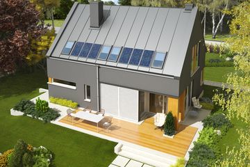  Projekt domu Antek G1 (WRC1982) - projekt domu parterowego z poddaszem - Zdjęcie 3