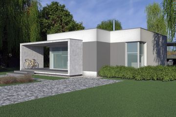  Projekt domu SQ41 (WAF1019) - projekt domu parterowego - Zdjęcie 1