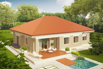  Projekt domu Eris G2 (wersja B) (WRC2329) - projekt domu parterowego - Zdjęcie 3