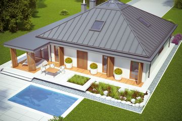  Projekt domu Lorena G2 (WRC2124) - projekt domu parterowego - Zdjęcie 4