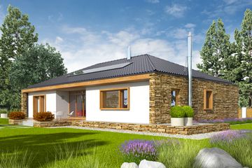  Projekt domu EX 8 G2 soft (wersja B) (WRC2476) - projekt domu parterowego - Zdjęcie 4
