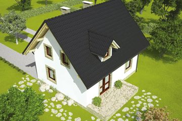  Projekt domu Ewelinka (WRC1400) - projekt domu parterowego z poddaszem - Zdjęcie 3