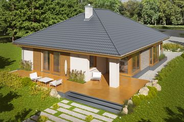  Projekt domu Glen V G1 (WRC2489) - projekt domu parterowego - Zdjęcie 3