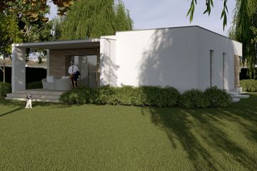  Projekt domu Squar (WAF1021) - projekt domu parterowego - Zdjęcie 3