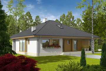  Projekt domu Flori III (WRC1987) - projekt domu parterowego - Zdjęcie 3