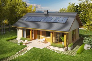  Projekt domu Karmela II (WRC2053) - projekt domu parterowego - Zdjęcie 3