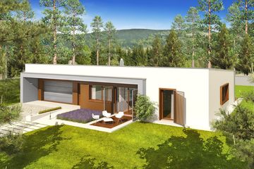  Projekt domu EX 8 G2 soft (wersja C) (WRC2483) - projekt domu parterowego - Zdjęcie 4