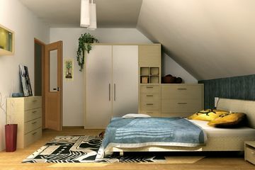  Projekt domu Chaber (107) (KRD1033) - projekt domu parterowego z poddaszem - Zdjęcie 9