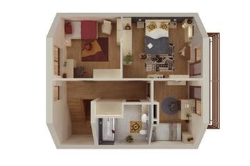  Projekt domu Chaber (107) (KRD1033) - projekt domu parterowego z poddaszem - Zdjęcie 11