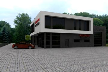  Projekt warsztatu PS-SS-V4-L3 (SLR1100) - projekt warsztatu z pełnym piętrem - Zdjęcie 3