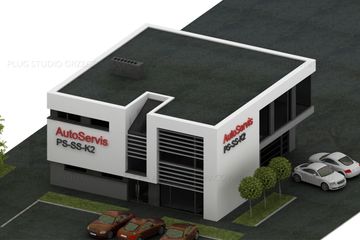  Projekt warsztatu PS-SS-K2 (SLR1104) - projekt warsztatu z pełnym piętrem - Zdjęcie 1