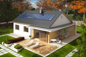  Projekt domu Emi (WRC2003) - projekt domu parterowego - Zdjęcie 3