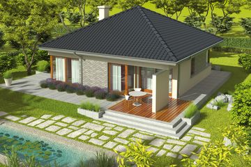  Projekt domu Tori II (WRC1908) - projekt domu parterowego - Zdjęcie 3