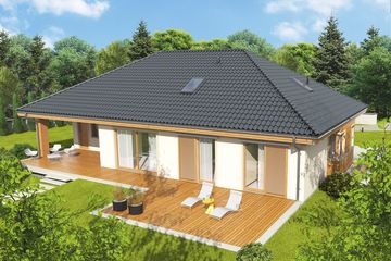  Projekt domu Andrea G1 (WRC1997) - projekt domu parterowego - Zdjęcie 3