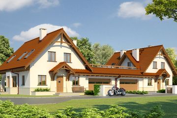  Projekt domu Karolinka G1 (WRC1688) - projekt domu parterowego z poddaszem - Zdjęcie 4