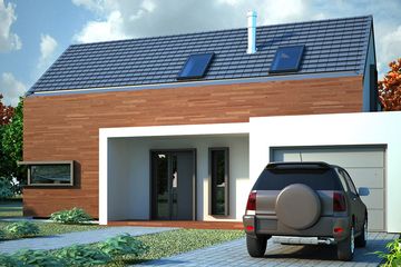  Projekt domu AJR_19_A1 (WOJ1004) - projekt domu parterowego z poddaszem - Zdjęcie 6