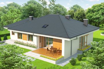  Projekt domu Franczi II G1 (WRC1958) - projekt domu parterowego - Zdjęcie 4