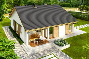  Projekt domu Rafael IV G1 (WRC2551) - projekt domu parterowego - Zdjęcie 3