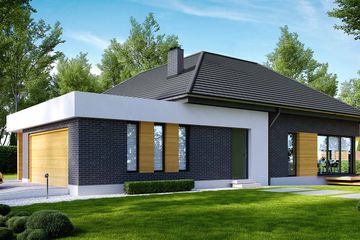  Projekt domu HomeKoncept 27 (KRX1029) - projekt domu parterowego - Zdjęcie 3