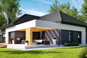  Projekt domu HomeKoncept 27 (KRX1029) - projekt domu parterowego - Zdjęcie 4