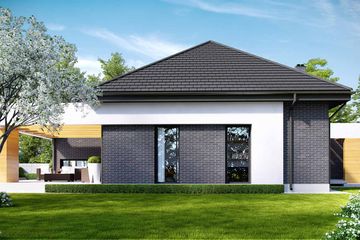  Projekt domu HomeKoncept 27 (KRX1029) - projekt domu parterowego - Zdjęcie 6