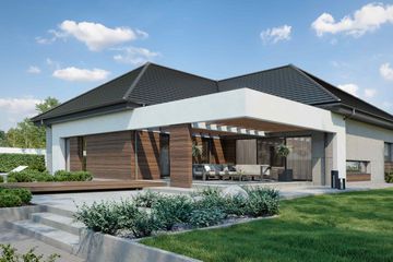 Projekt domu HomeKoncept 26 (KRX1030) - projekt domu parterowego - Zdjęcie 1