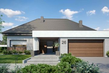  Projekt domu HomeKoncept 26 (KRX1030) - projekt domu parterowego - Zdjęcie 2
