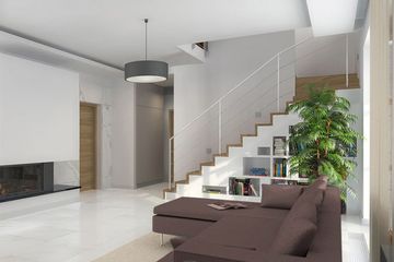  Projekt domu E-160 (WAX1055) - projekt domu parterowego z poddaszem - Zdjęcie 3