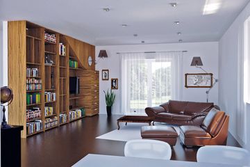  Projekt domu Teneryfa (SKA1019) - projekt domu parterowego z poddaszem - Zdjęcie 4