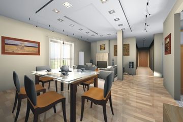  Projekt domu Gienia energo+ wersja B z garażem pojedynczym strop drewniany (WRD2354) - projekt domu parterowego z poddaszem - Zdjęcie 9