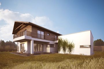  Projekt domu House 10.2 (WRG1042) - projekt domu z pełnym piętrem - Zdjęcie 3