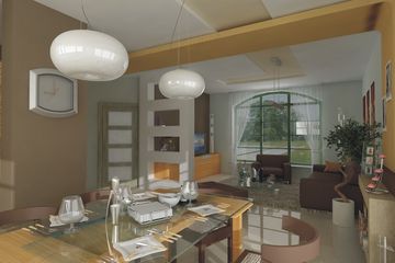  Projekt domu Lawenda wersja B paliwo stałe (WRD2380) - projekt domu parterowego z poddaszem - Zdjęcie 7