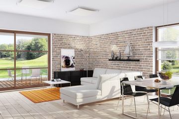  Projekt domu E-151 (WAX1057) - projekt domu parterowego - Zdjęcie 3