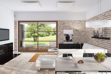  Projekt domu E-151 (WAX1057) - projekt domu parterowego - Zdjęcie 4