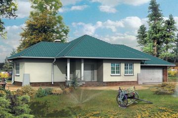  Projekt domu W-1024 (WAA1095) - projekt domu parterowego - Zdjęcie 1