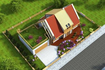  Projekt domu Awokado (SLO1024) - projekt domu parterowego z poddaszem - Zdjęcie 5