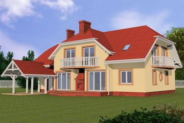  Projekt domu Coco (SLO1030) - projekt domu parterowego z poddaszem - Zdjęcie 2