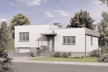  Projekt domu W-0120 (WAA1129) - projekt domu parterowego - Zdjęcie 1