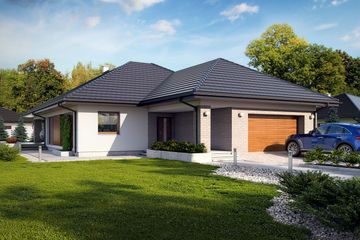  Projekt domu Della (BSE1074) - projekt domu parterowego - Zdjęcie 1