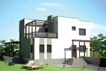  Projekt domu W-1100 (WAA1159) - projekt domu z pełnym piętrem - Zdjęcie 1