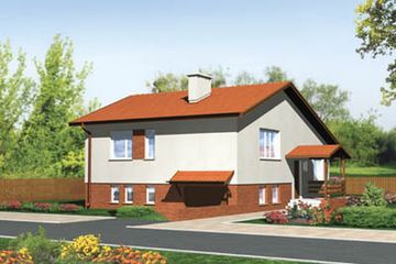  Projekt domu W-0213 (WAA1193) - projekt domu parterowego - Zdjęcie 1