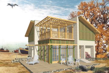  Projekt domu Guliwer (KSA1338) - projekt domu parterowego z poddaszem - Zdjęcie 1