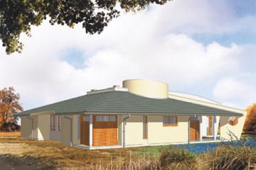  Projekt domu Manhatan (KSA1339) - projekt domu parterowego - Zdjęcie 3