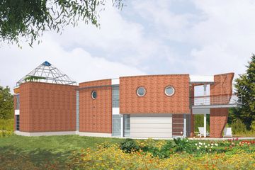  Projekt domu Rezydent (KSA1349) - projekt domu parterowego z poddaszem - Zdjęcie 1