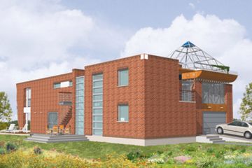  Projekt domu Rezydent (KSA1349) - projekt domu parterowego z poddaszem - Zdjęcie 3