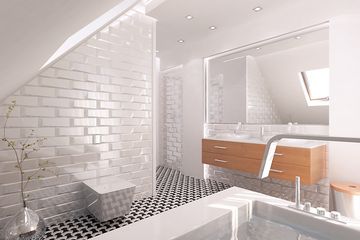  Projekt domu Albit (BSA1891) - projekt domu parterowego z poddaszem - Zdjęcie 15