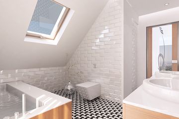  Projekt domu Albit (BSA1891) - projekt domu parterowego z poddaszem - Zdjęcie 17