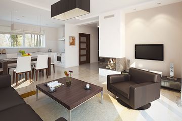  Projekt domu Bielik (BSA1316) - projekt domu parterowego z poddaszem - Zdjęcie 4